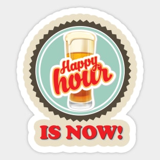 Happy Hour Sticker